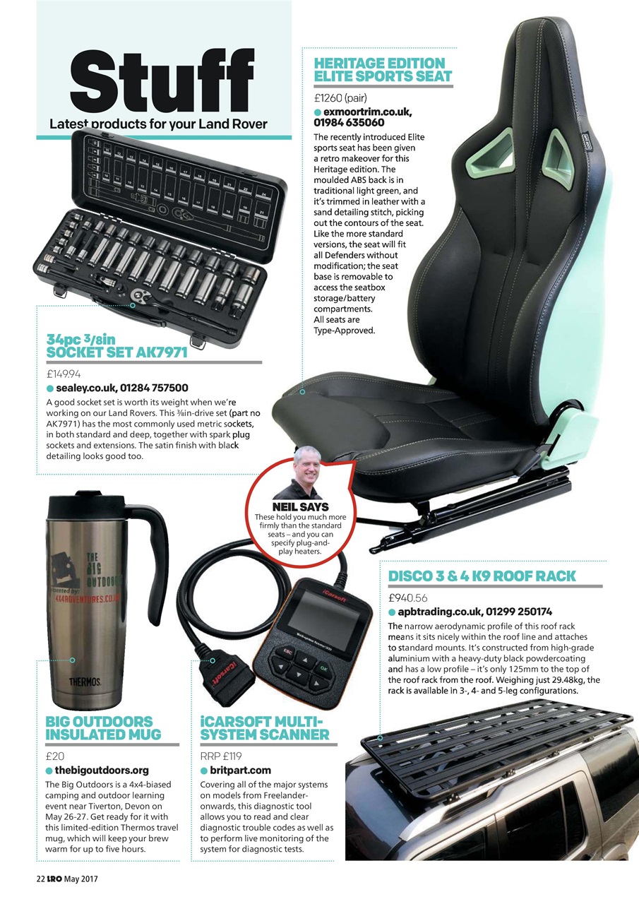 Land Rover Owner Preview Pages