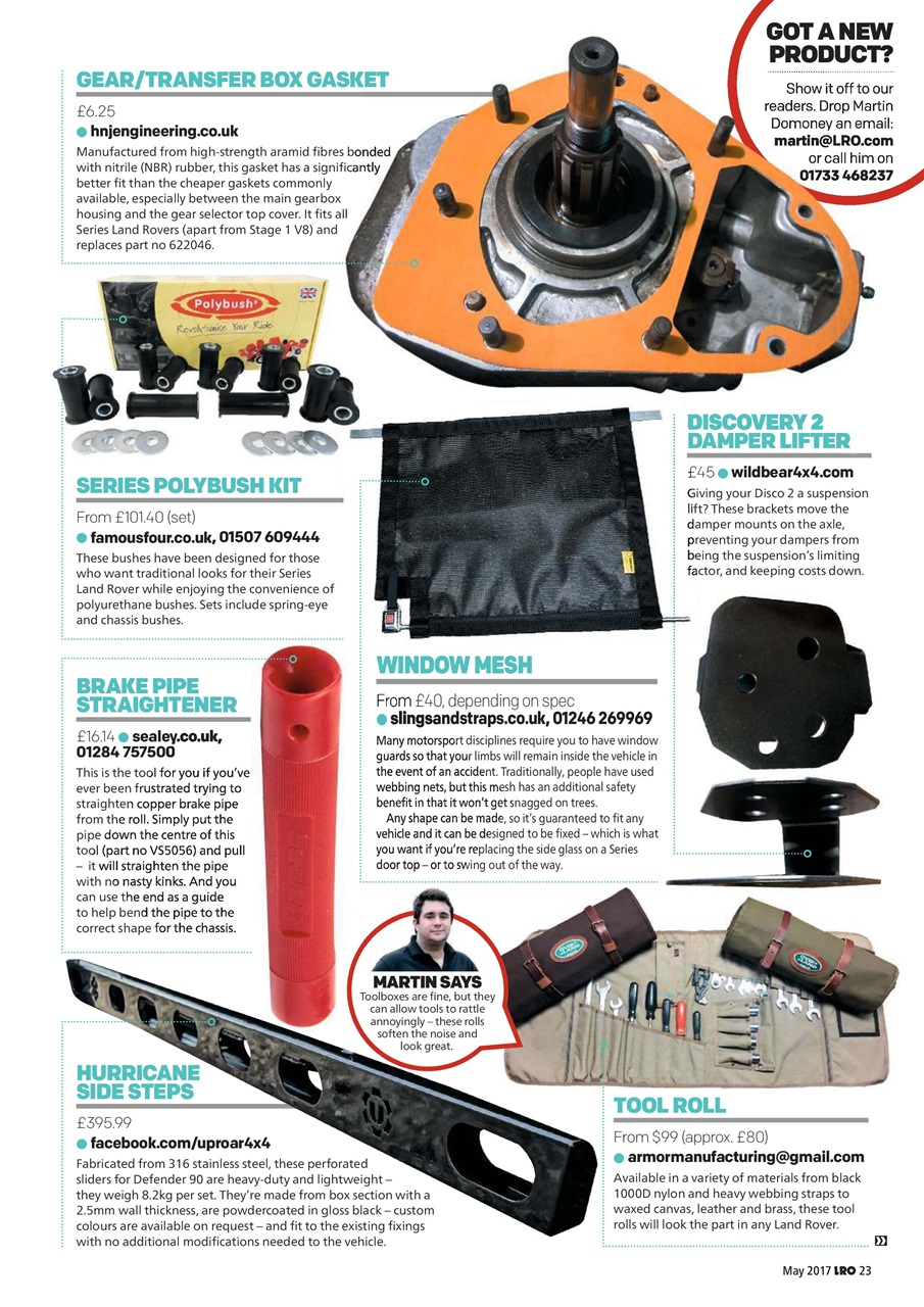 Land Rover Owner Preview Pages