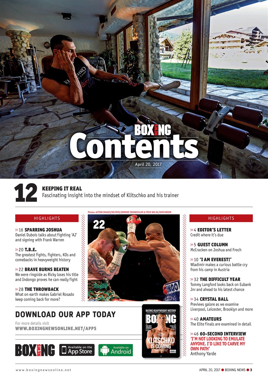 Boxing News Preview Pages