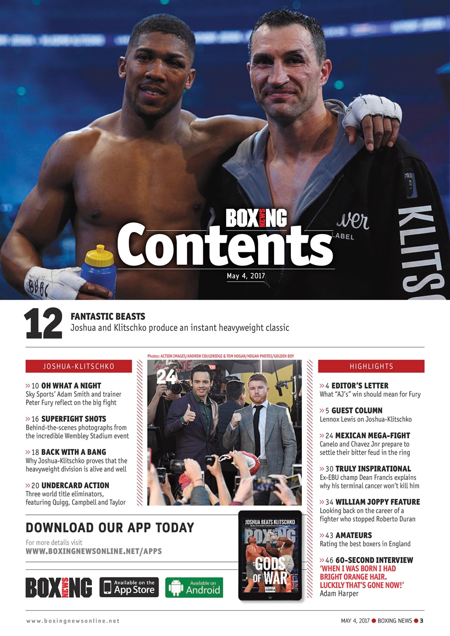 Boxing News Preview Pages