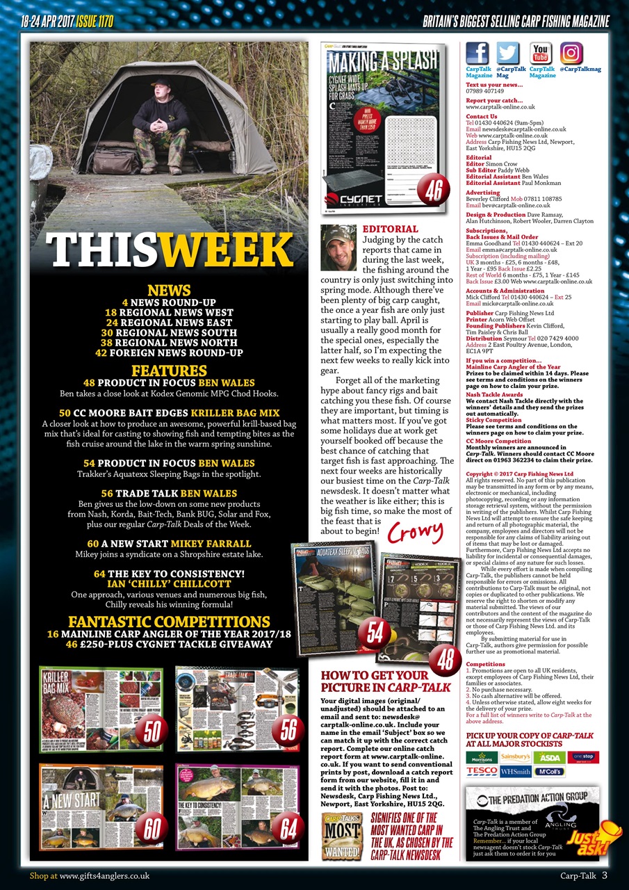 Carp-Talk Preview Pages