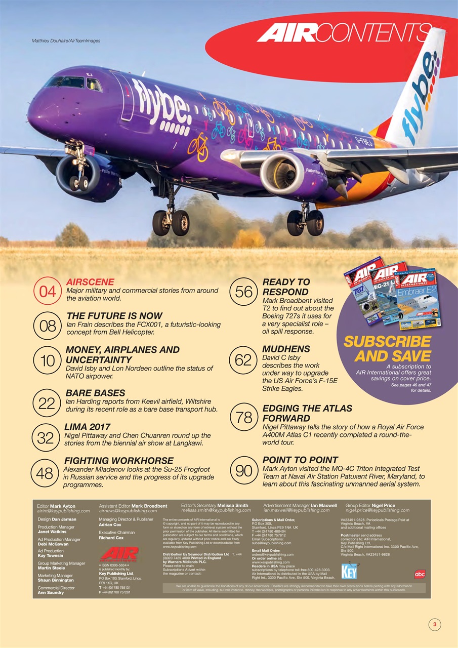 AIR International Preview Pages