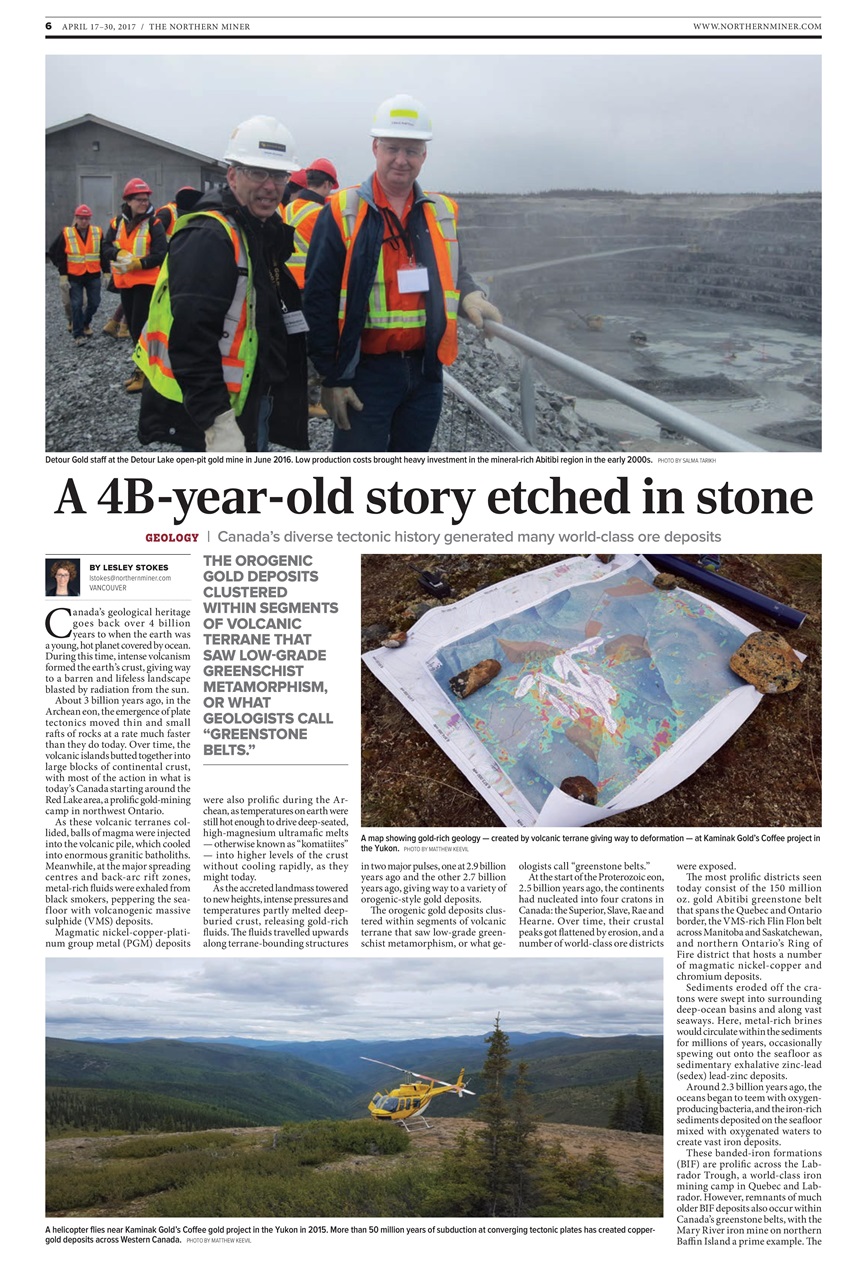 The Northern Miner Preview Pages
