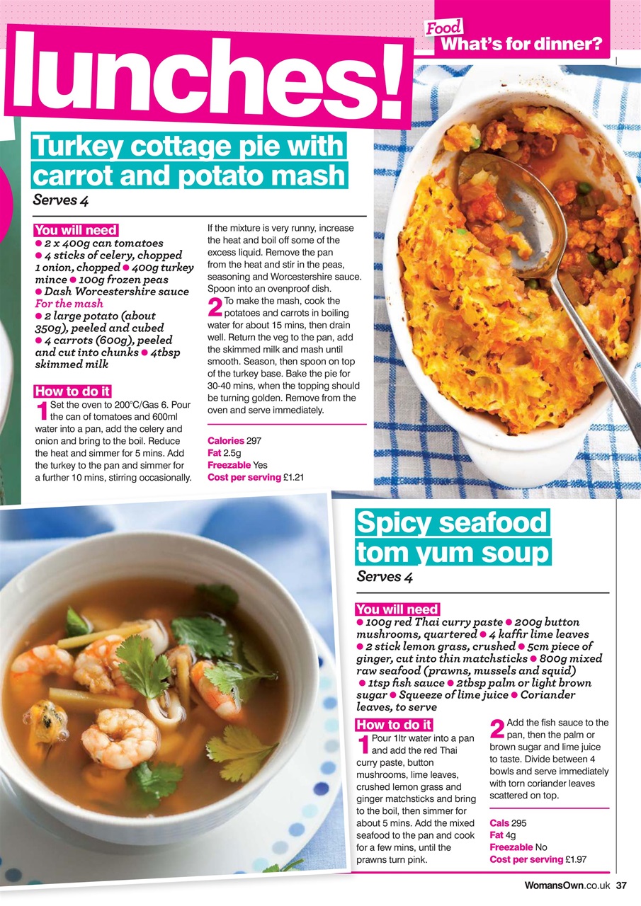 Woman's Own Preview Pages