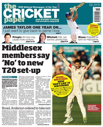 The Cricket Paper issue 