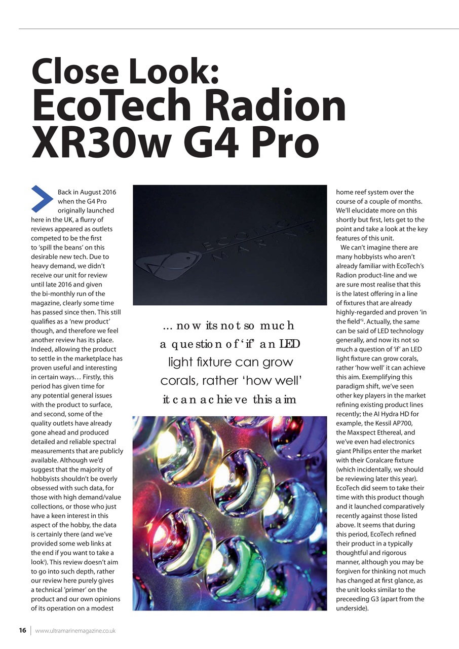 UltraMarine Magazine Preview Pages