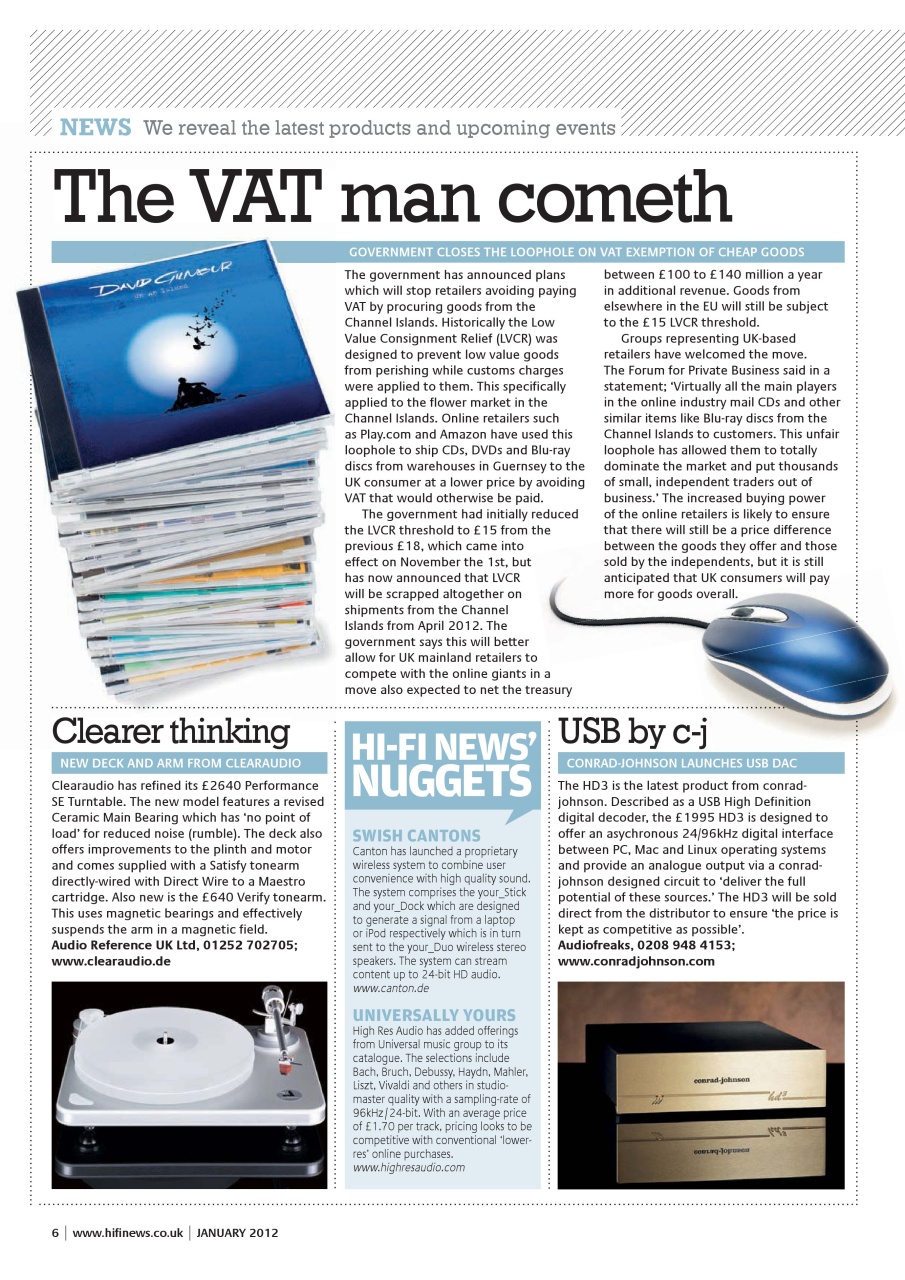 Hi-Fi News Preview Pages