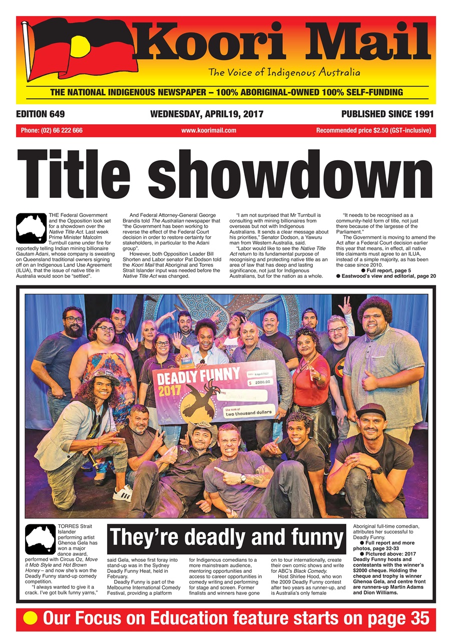 Koori Mail Preview Pages