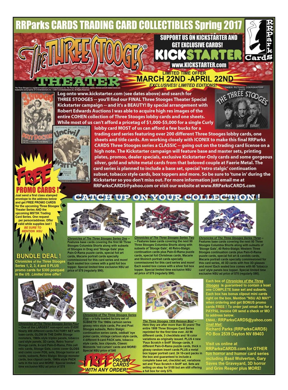 Non-Sport Update Magazine Preview Pages