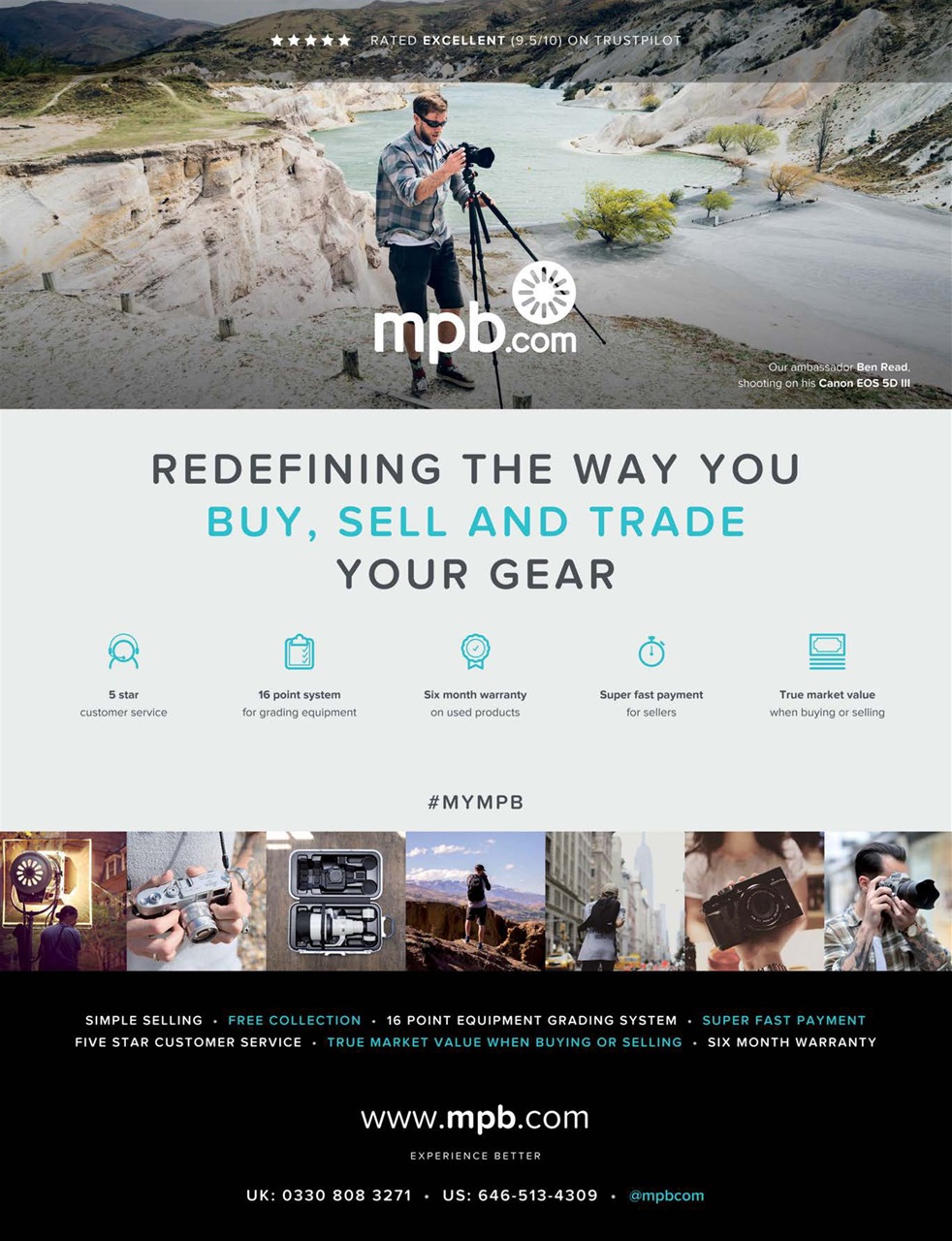 Black+White Photography Preview Pages