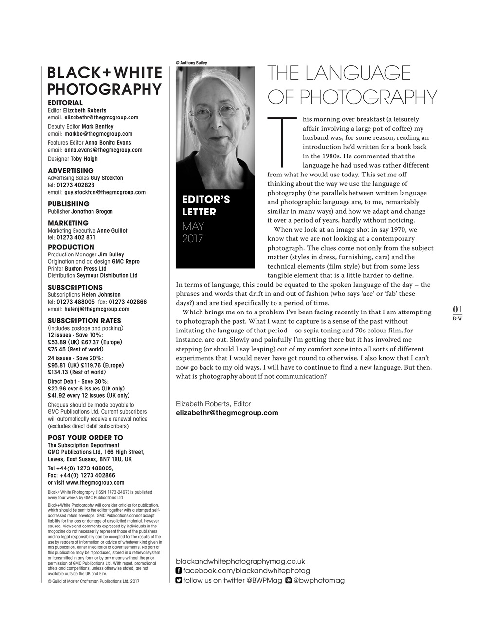 Black+White Photography Preview Pages