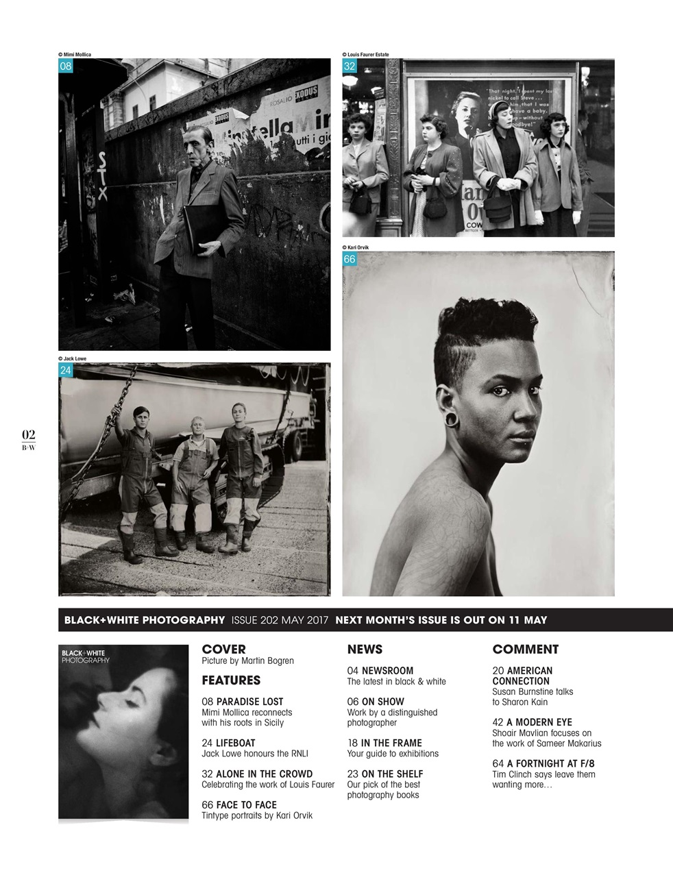 Black+White Photography Preview Pages