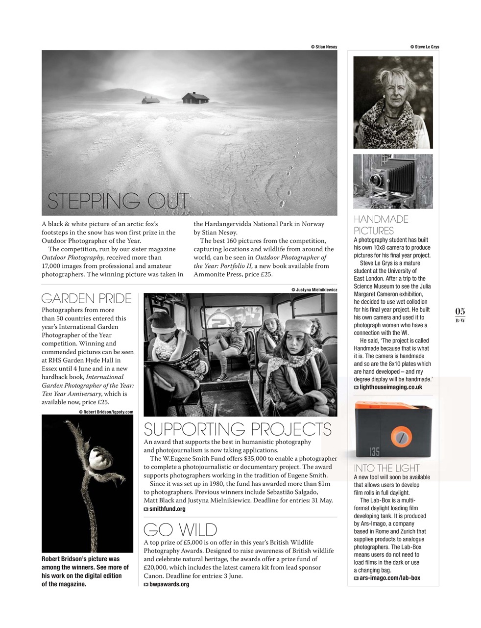 Black+White Photography Preview Pages