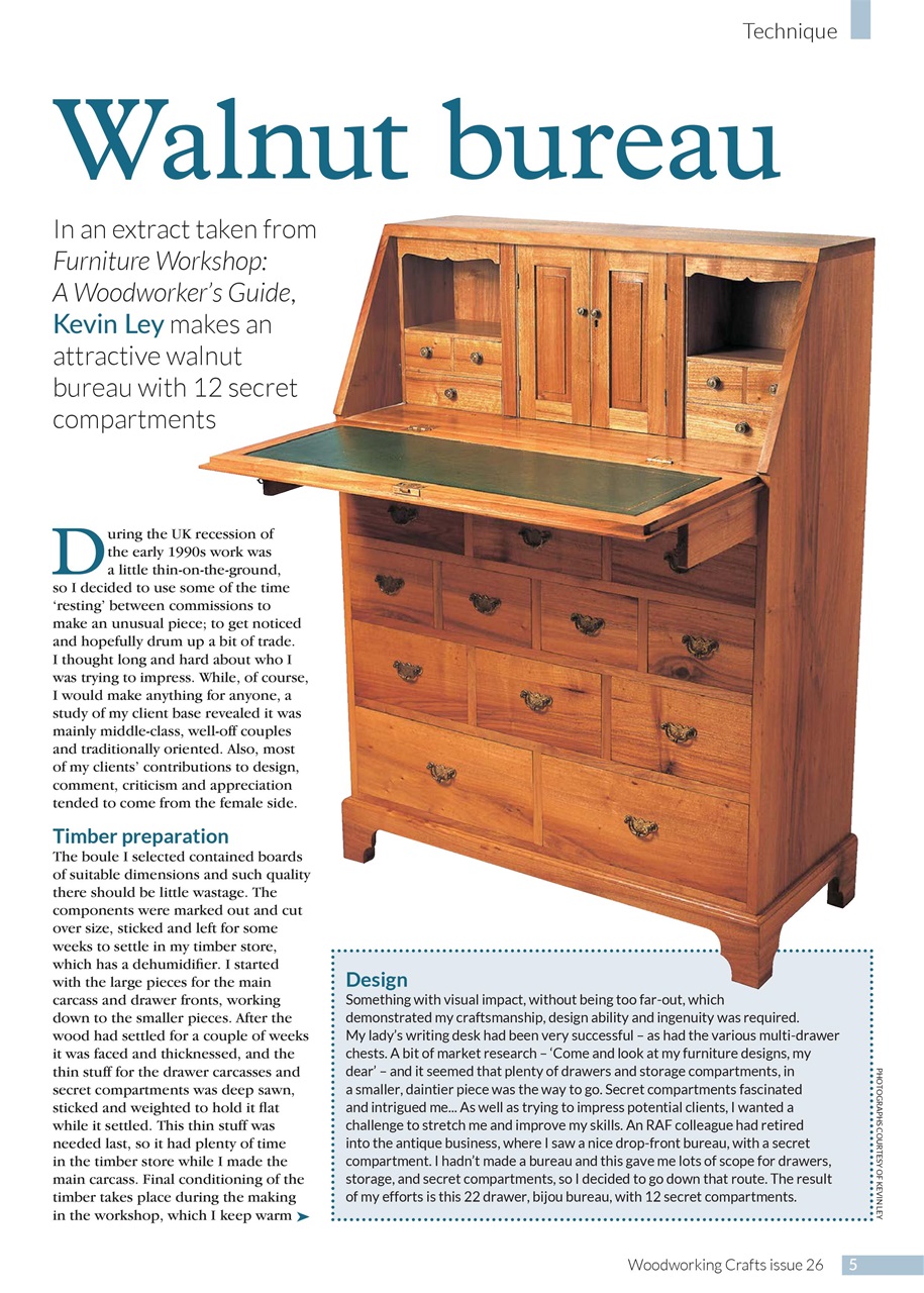Woodworking Crafts Magazine Preview Pages