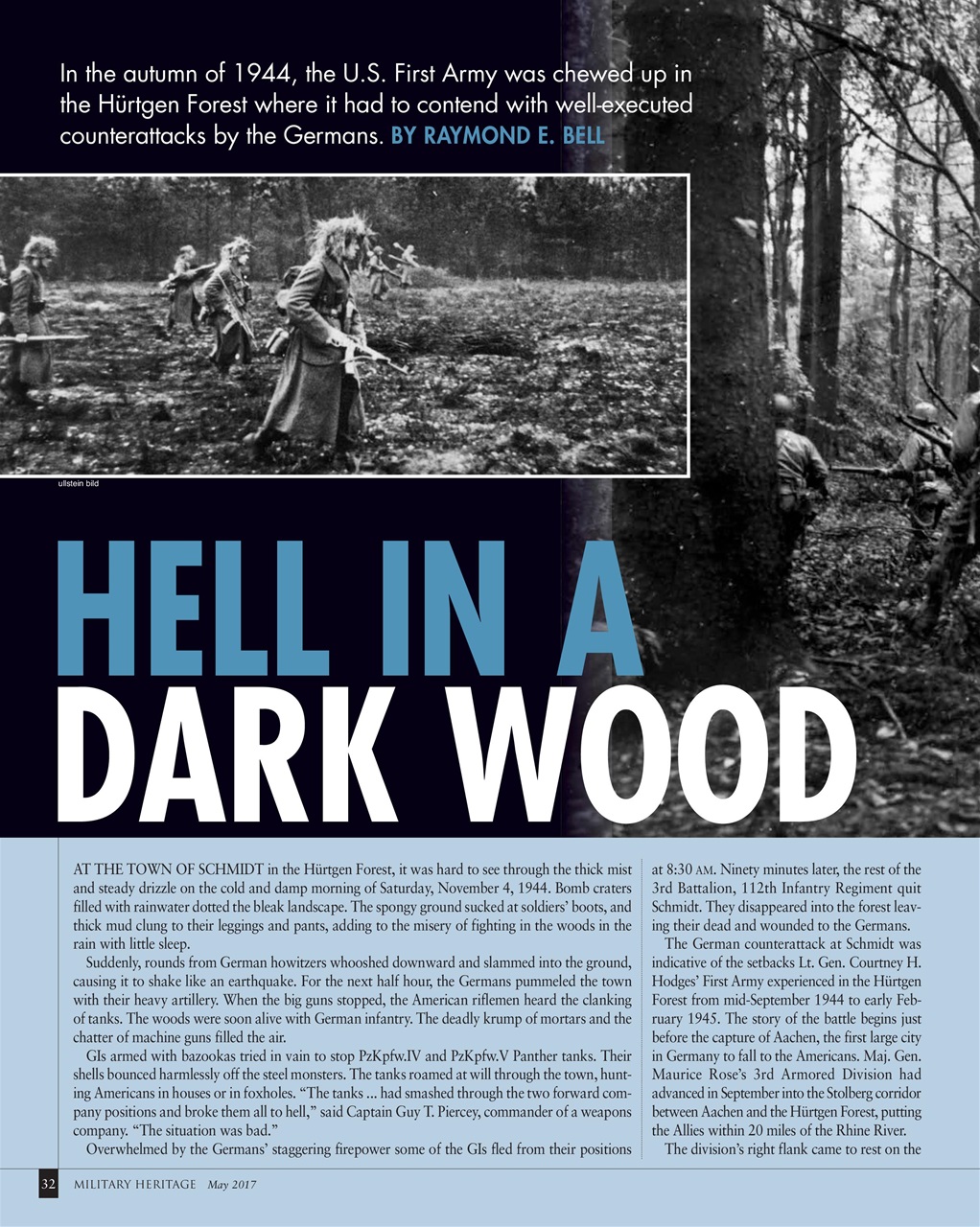 Military Heritage Preview Pages