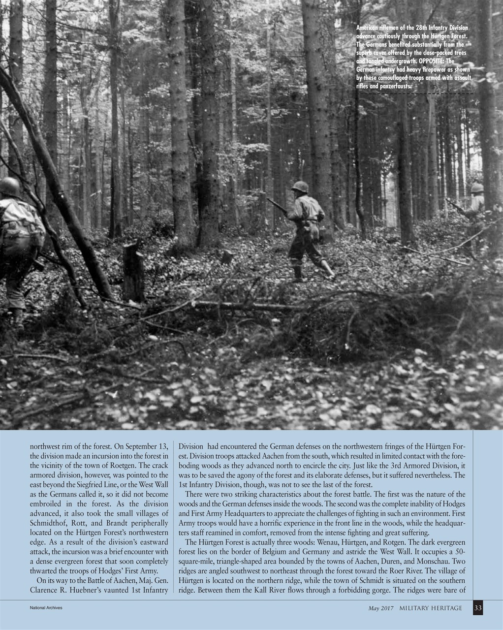 Military Heritage Preview Pages