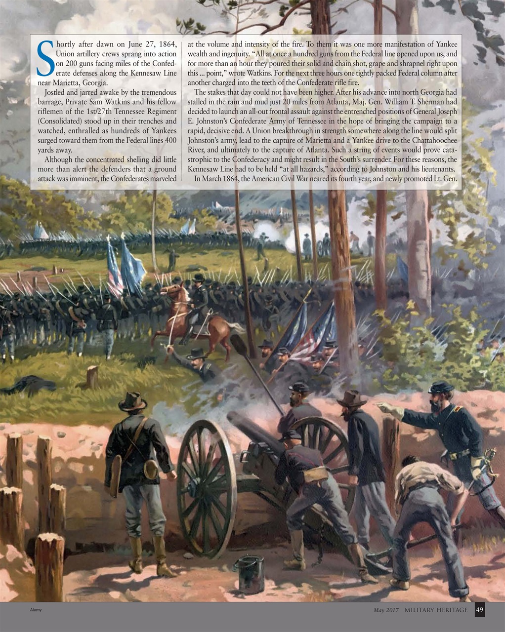 Military Heritage Preview Pages