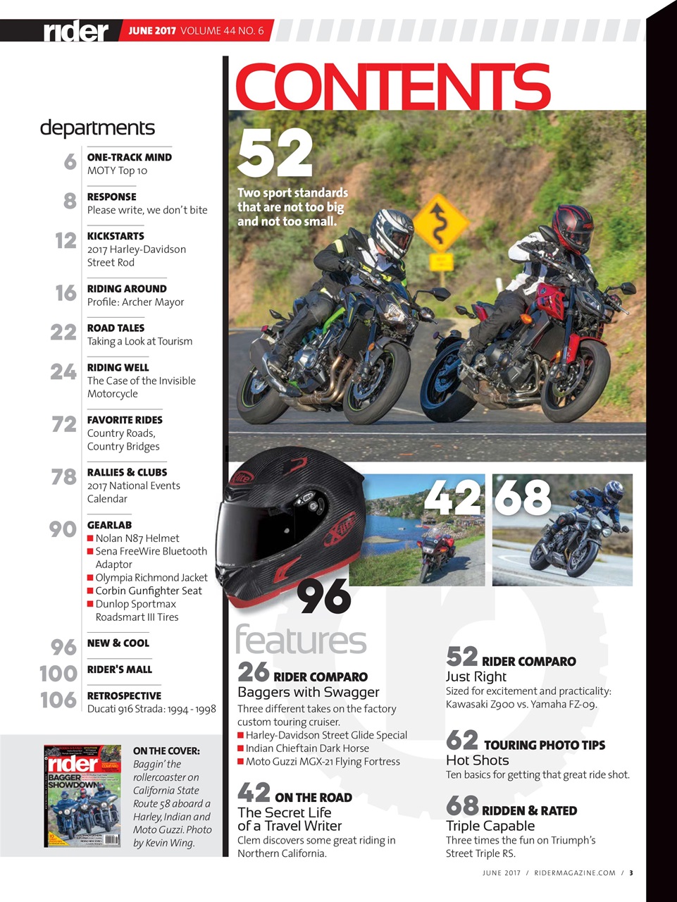 Rider Magazine Preview Pages