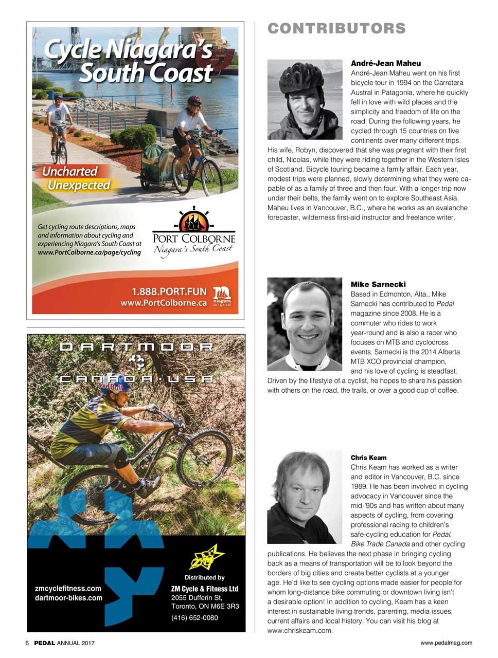 Pedal Magazine Preview Pages