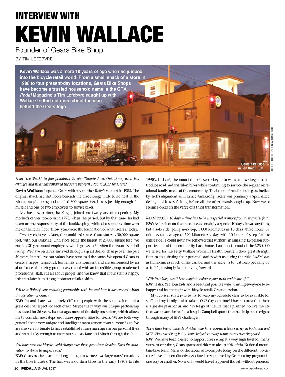 Pedal Magazine Preview Pages