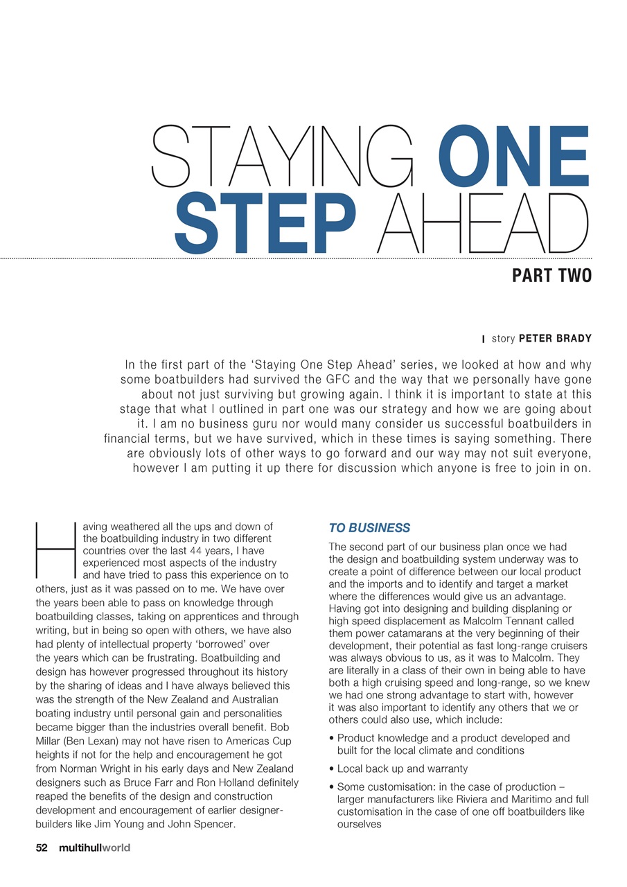 Multihull World Preview Pages