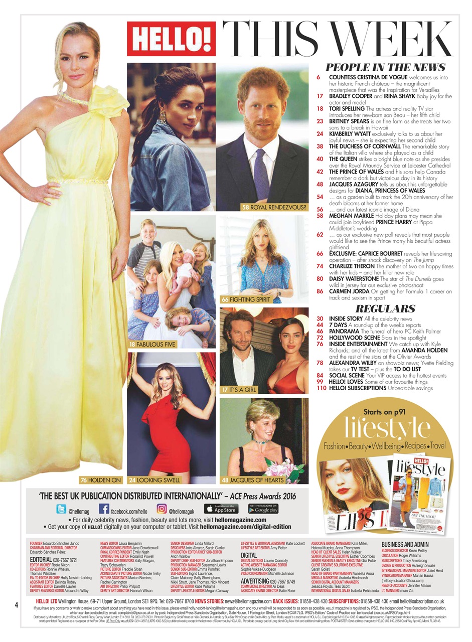 Hello! Magazine Preview Pages