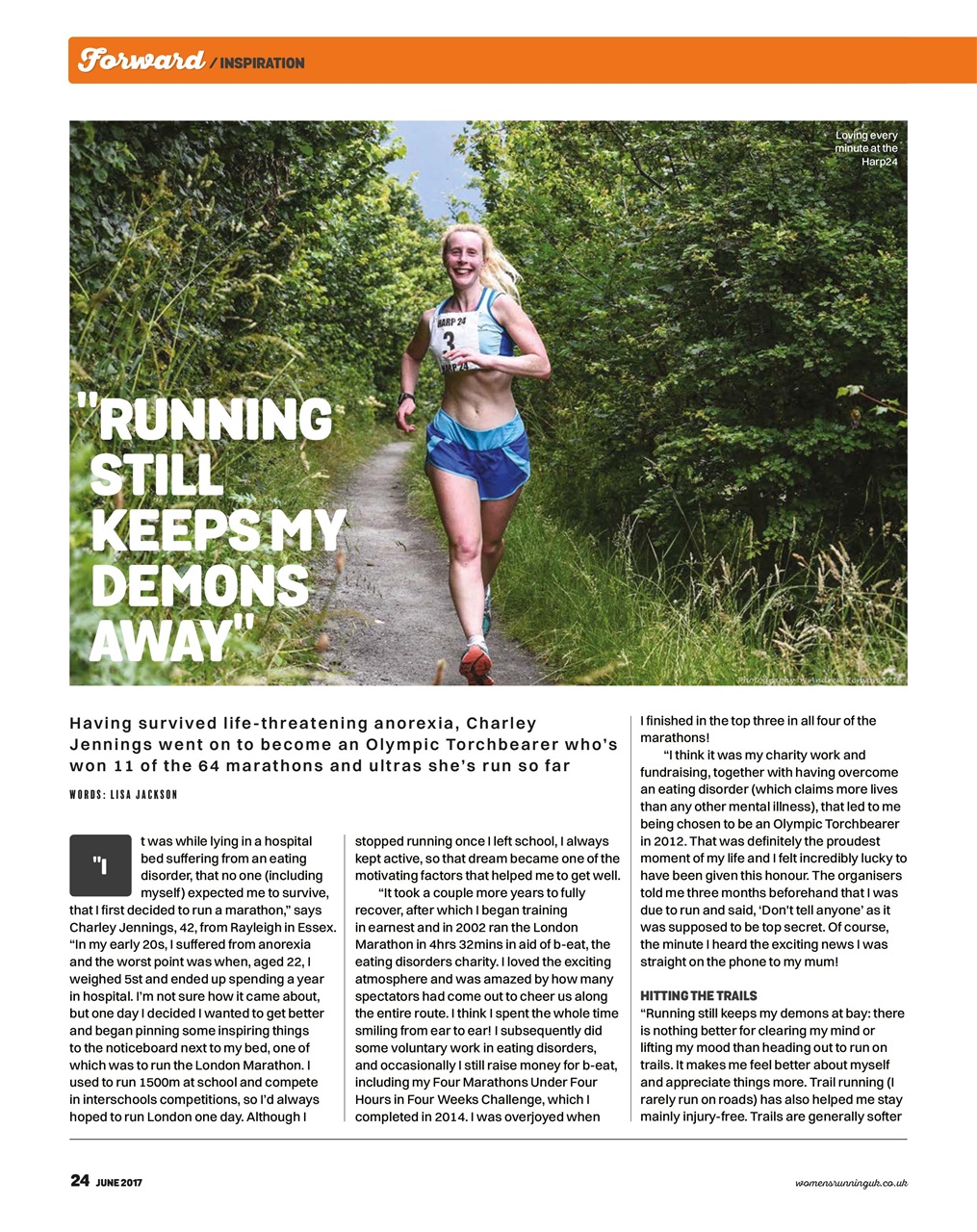 Women’s Running Preview Pages