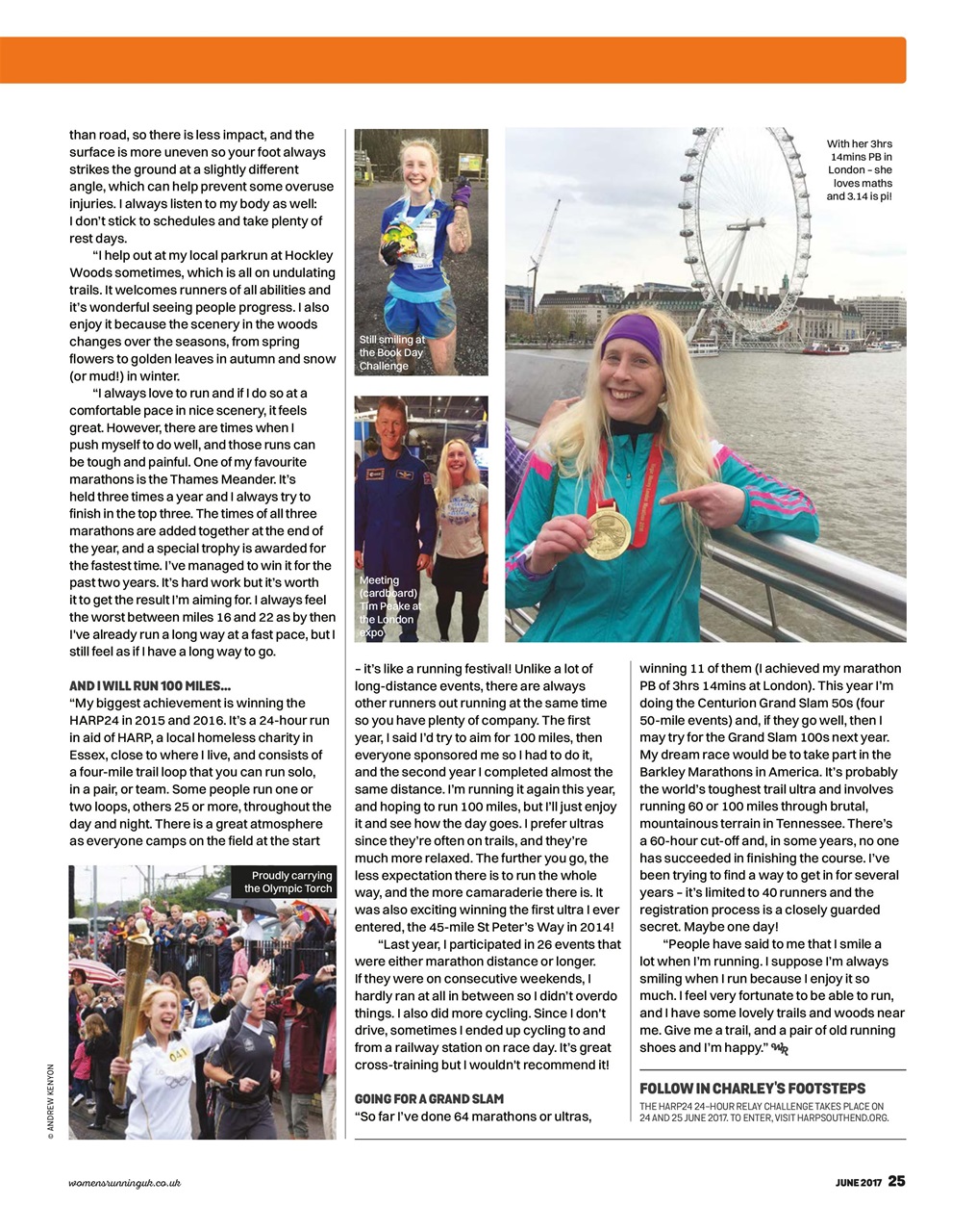 Women’s Running Preview Pages
