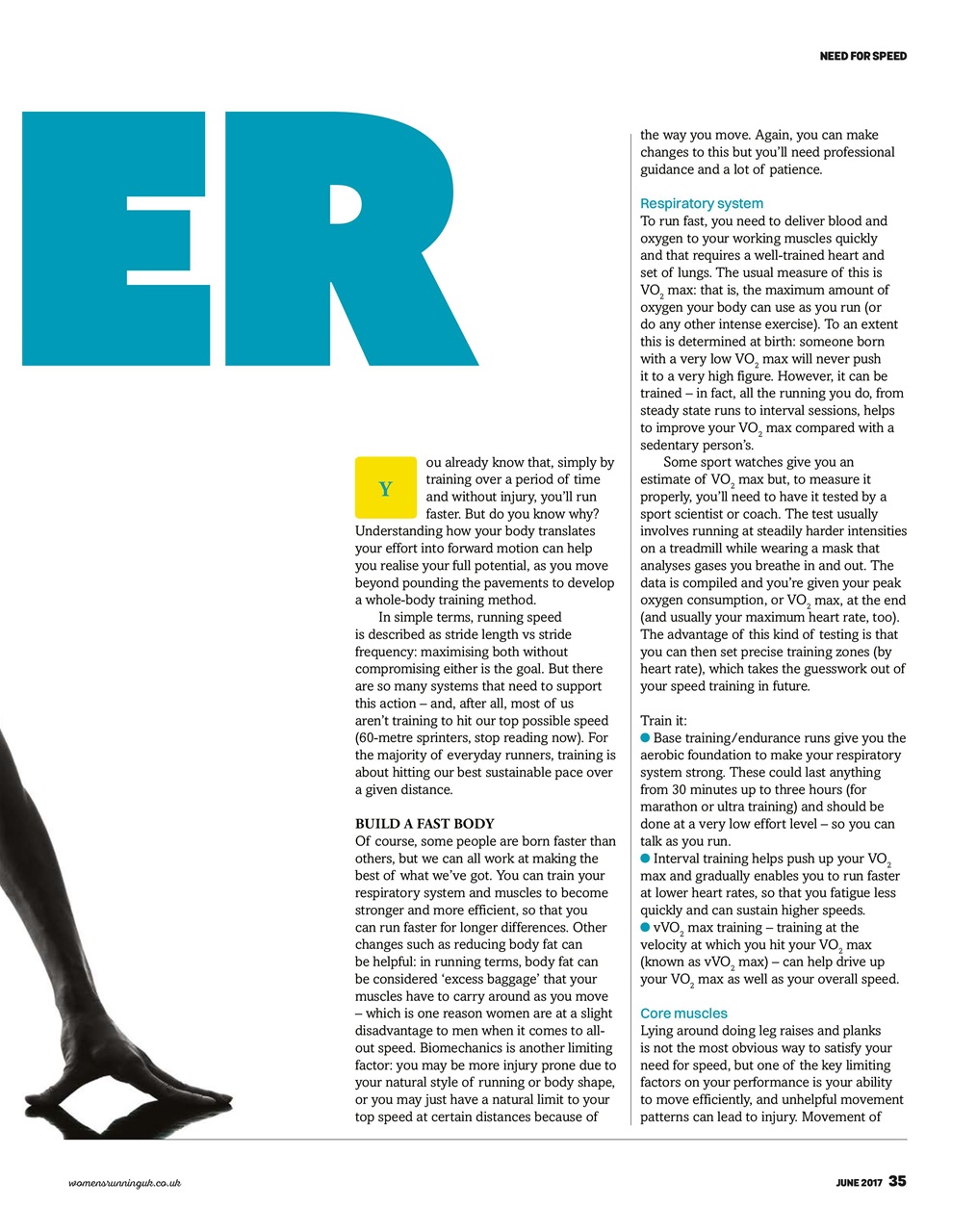 Women’s Running Preview Pages