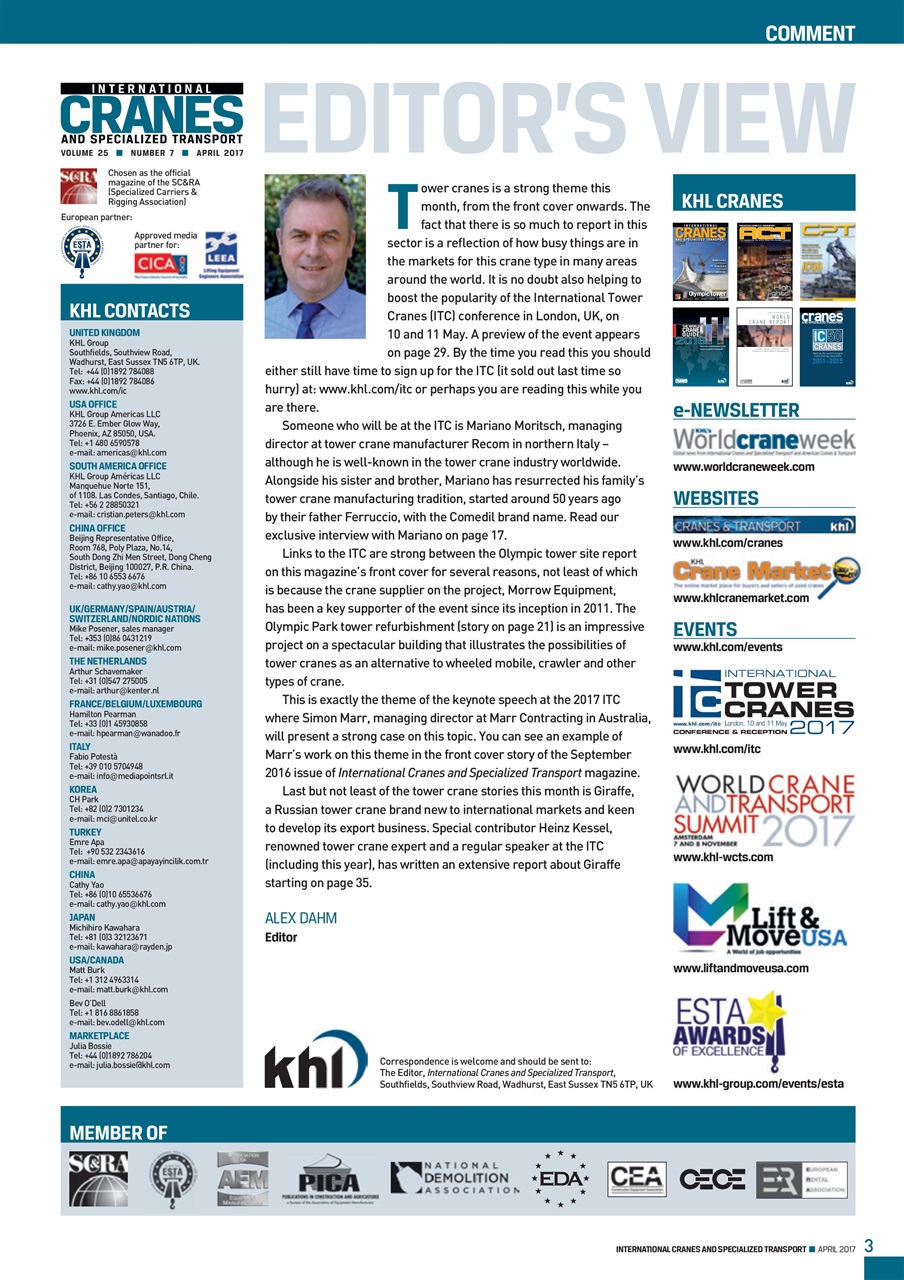 Int. Cranes and Specialized Transp Preview Pages