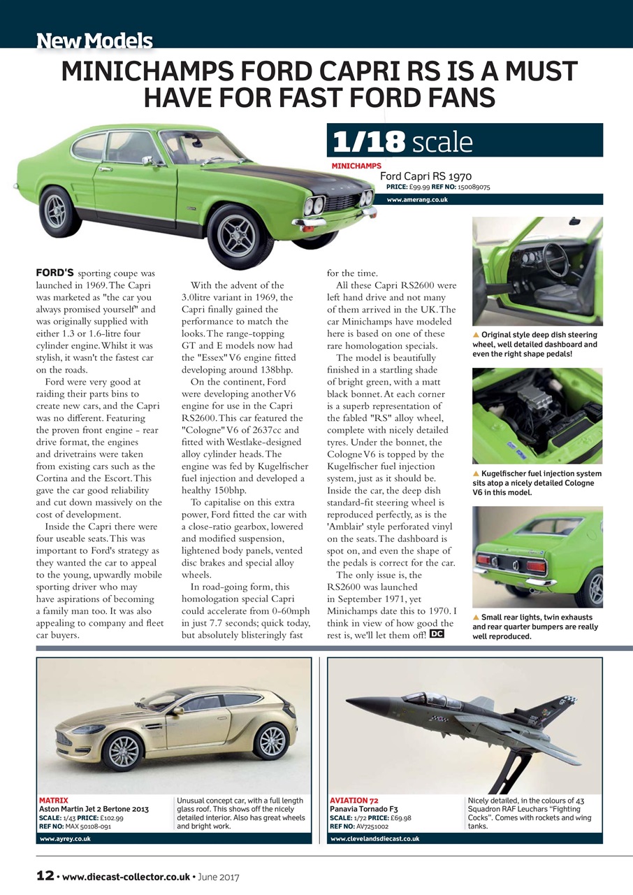 Diecast Collector Preview Pages
