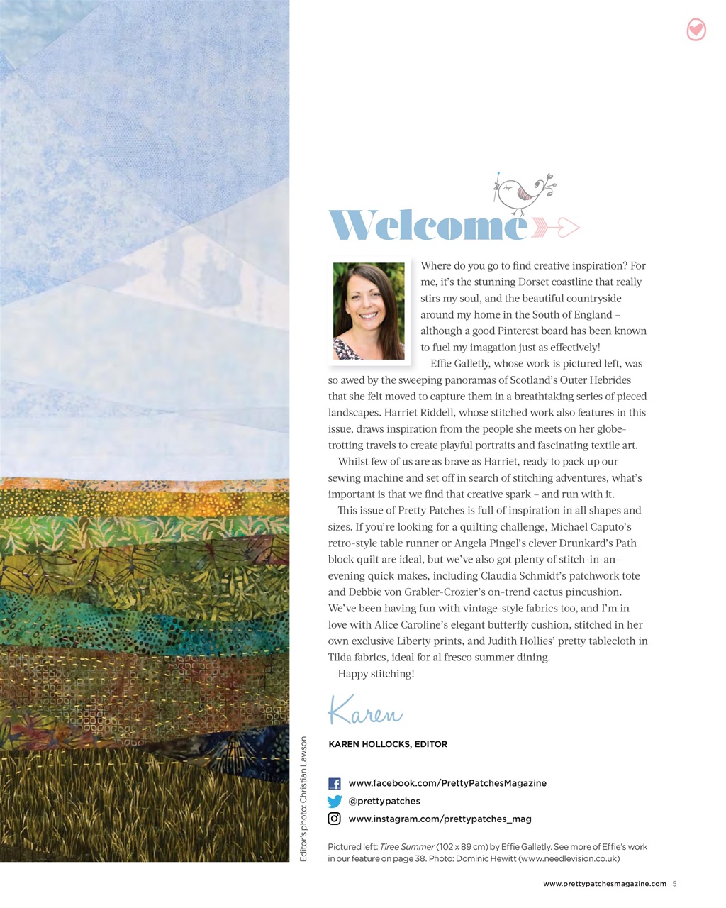 Pretty Patches Magazine Preview Pages