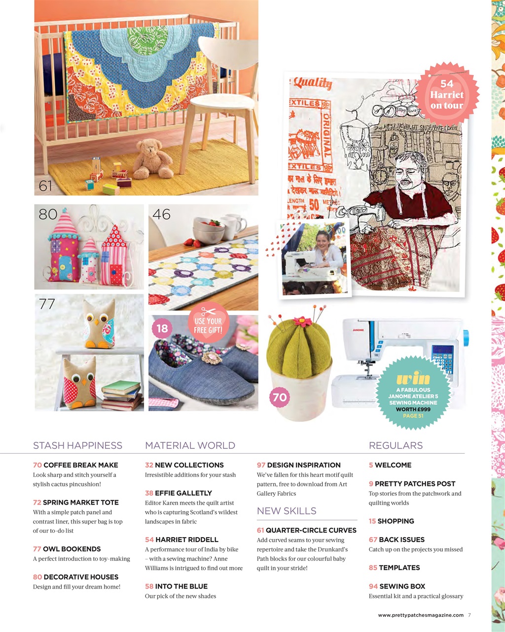 Pretty Patches Magazine Preview Pages