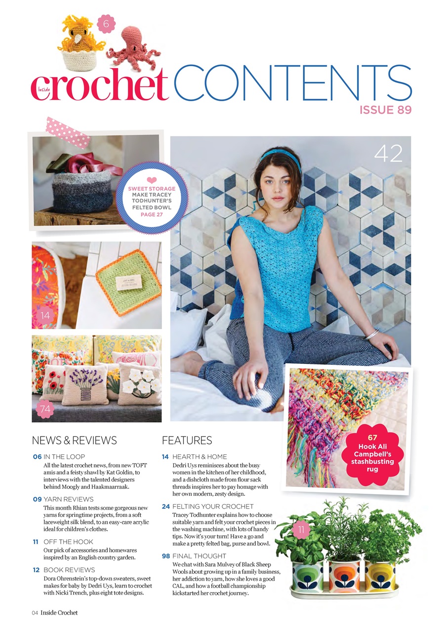 Inside Crochet Preview Pages