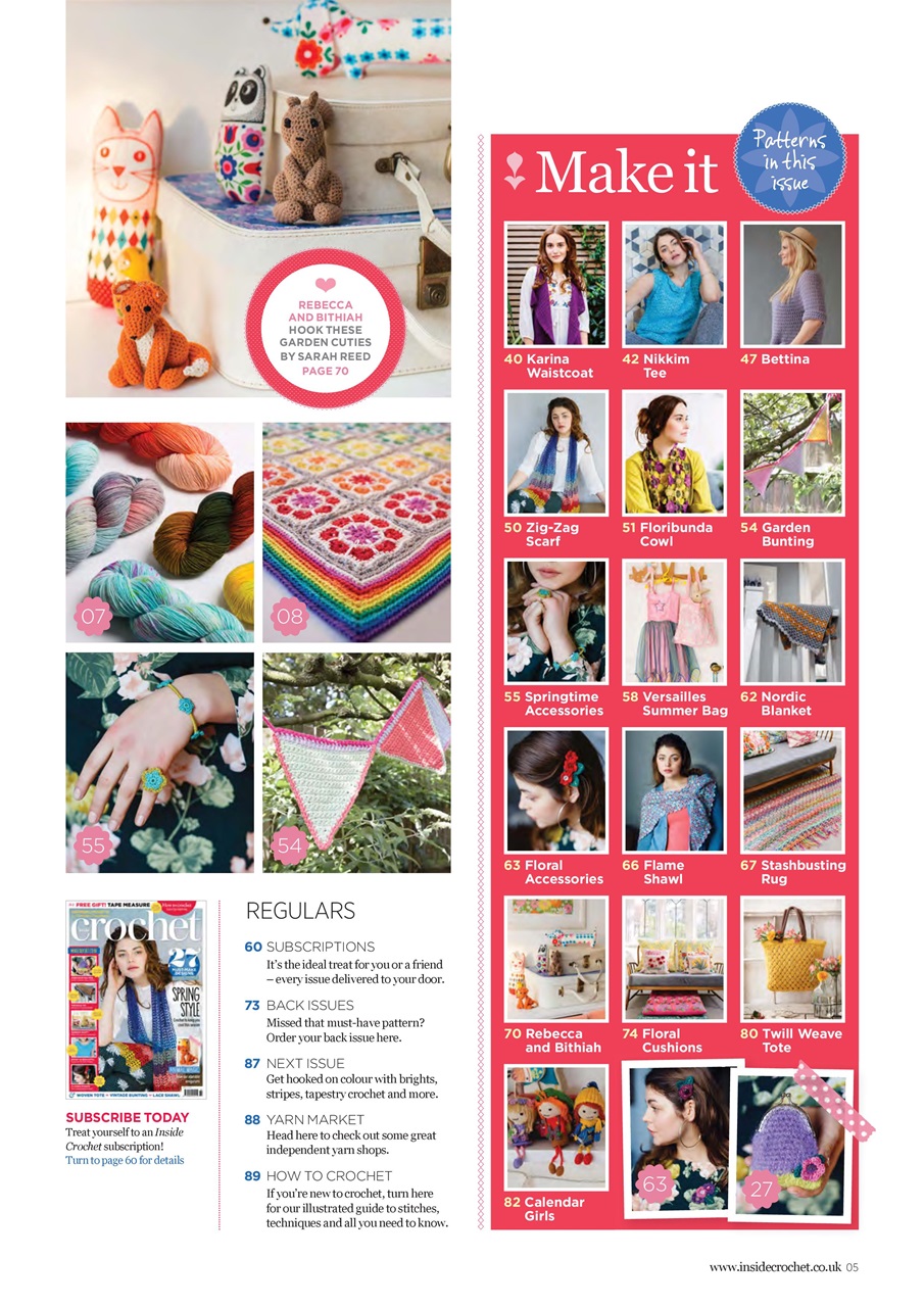 Inside Crochet Preview Pages