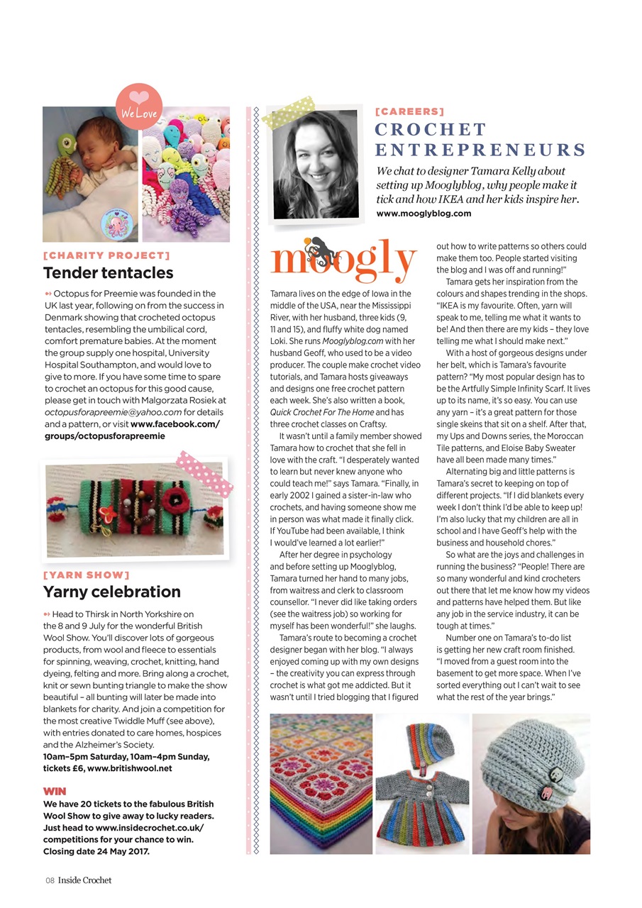 Inside Crochet Preview Pages