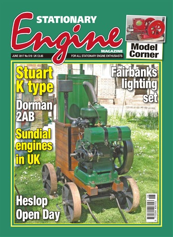 Stationary Engine issue No. 519 Stuart K Type