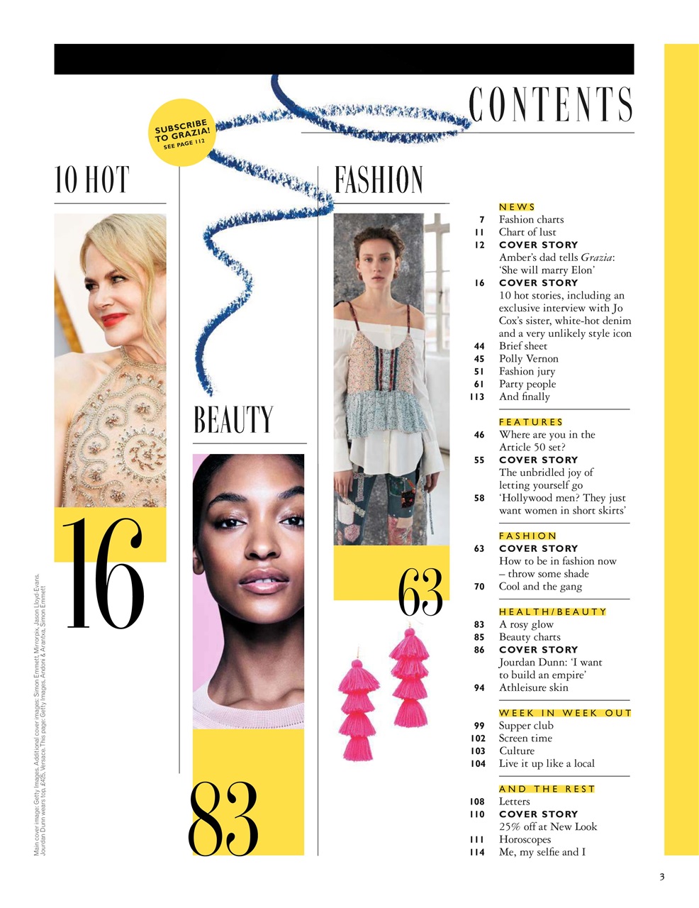 Grazia Preview Pages