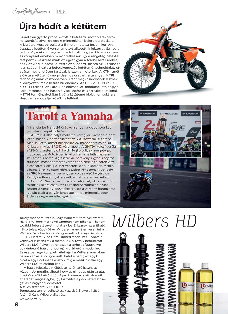 SuperBike Hungary Preview Pages