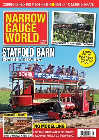 Narrow Gauge World issue May 2017