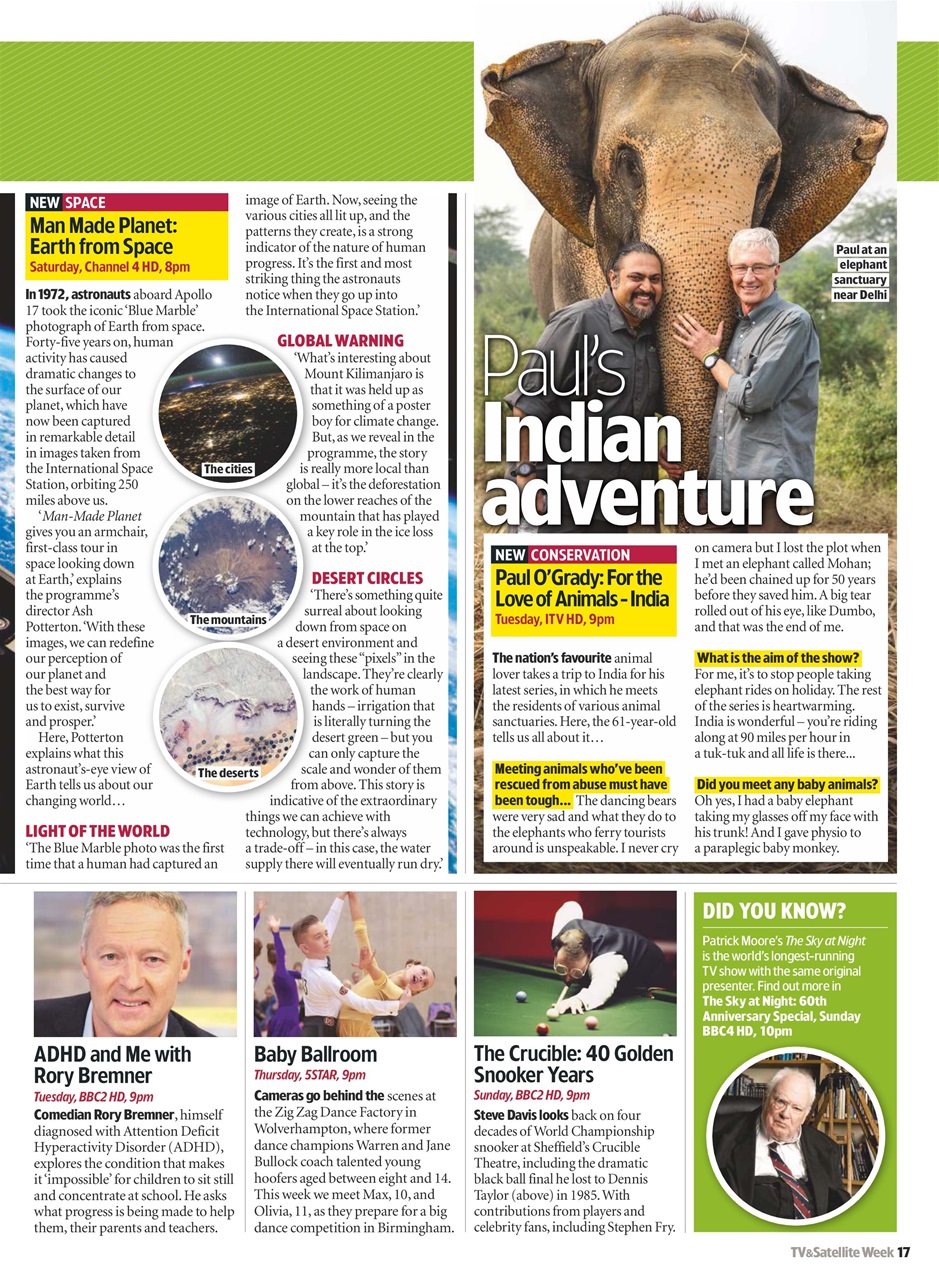 TV & Satellite Week Preview Pages