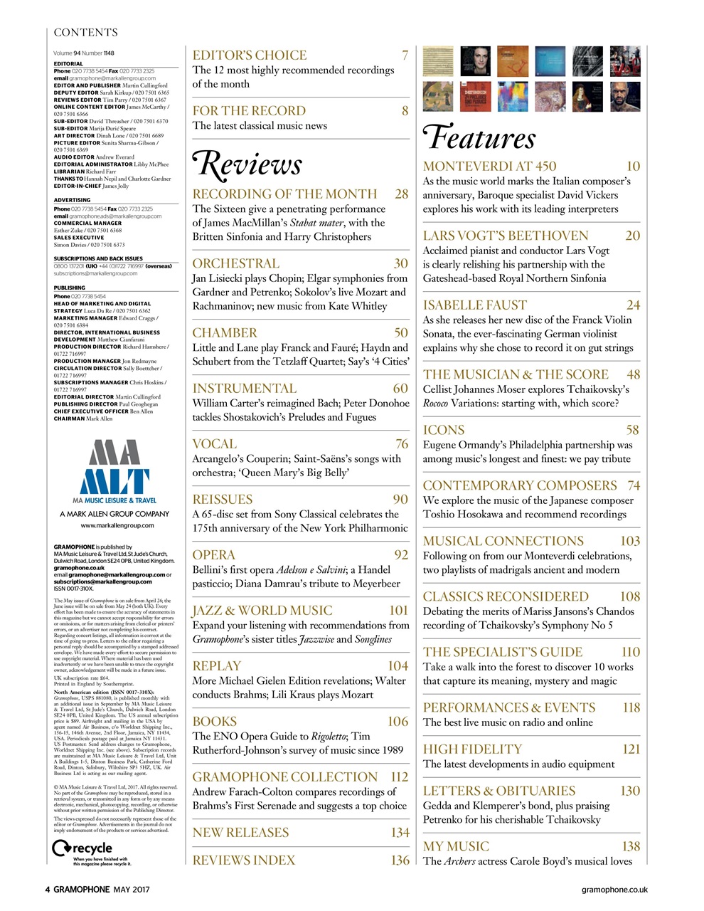 Gramophone Preview Pages