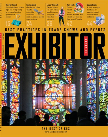 EXHIBITOR April 2017 issue EXHIBITOR April 2017