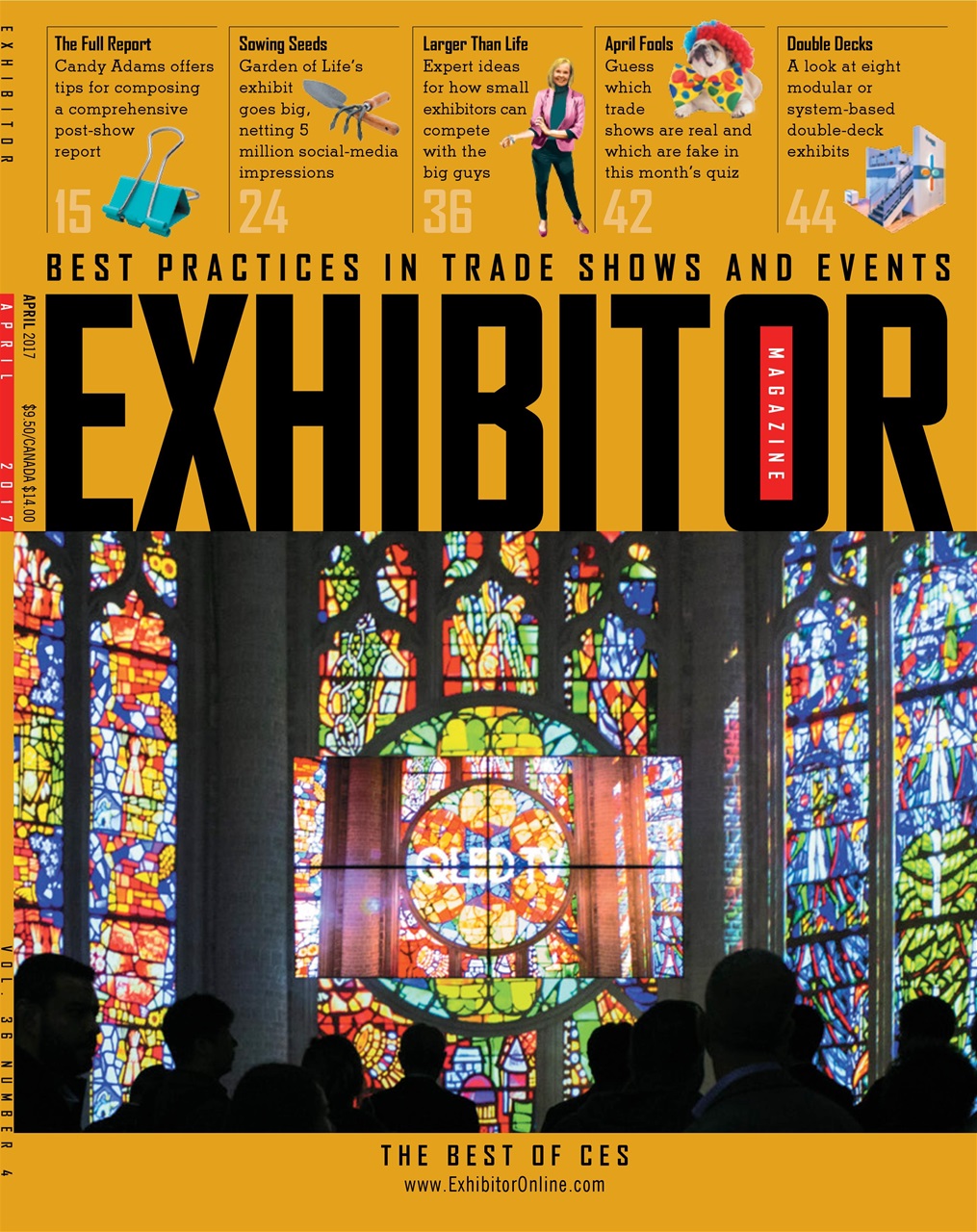 EXHIBITOR Magazine Preview Pages