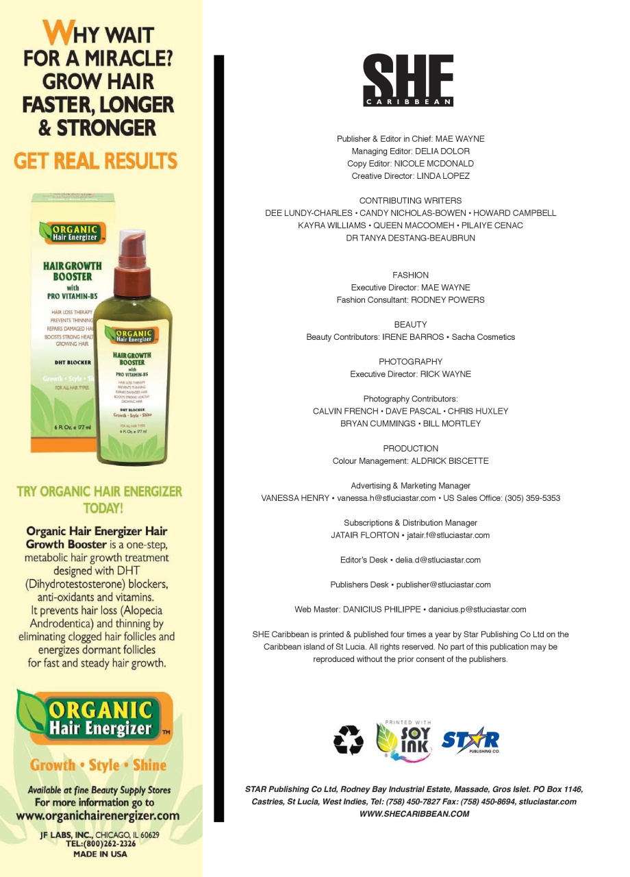 She Caribbean Preview Pages