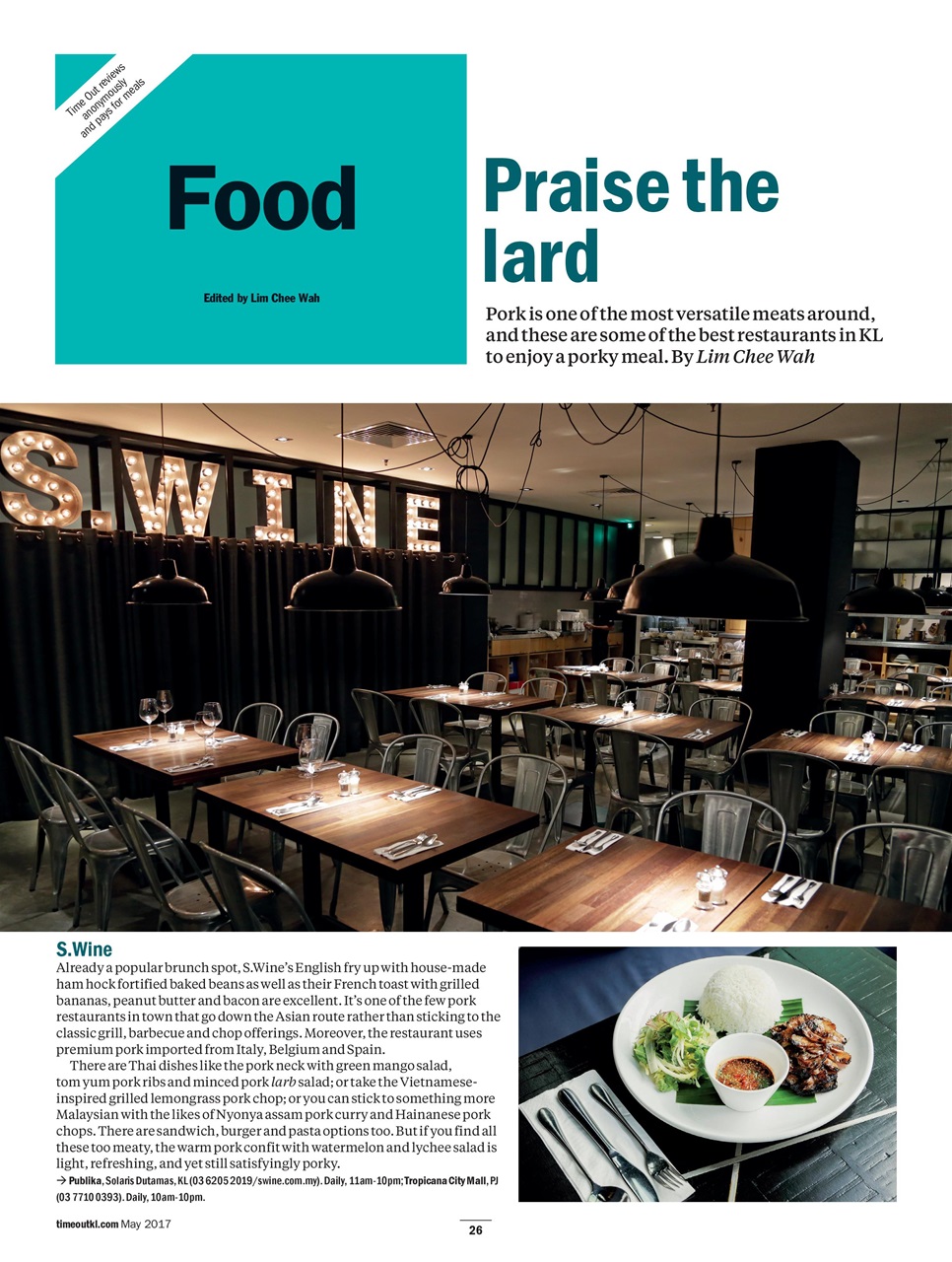 Time Out Kuala Lumpur Preview Pages