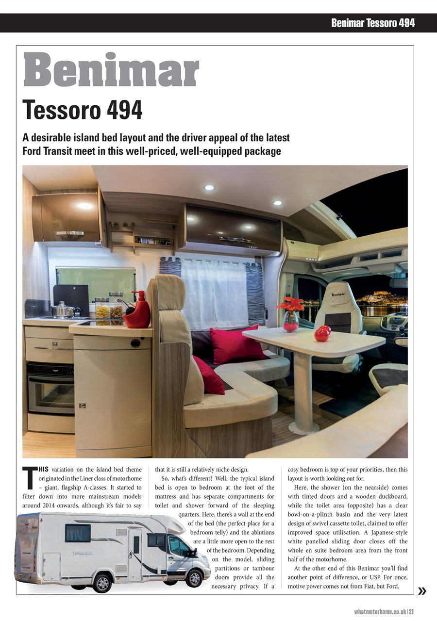 What Motorhome magazine Preview Pages