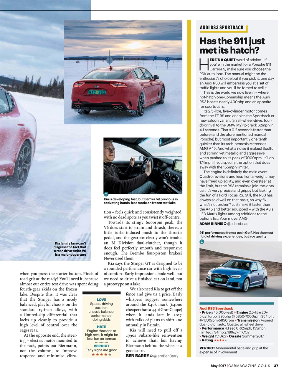 Car Preview Pages