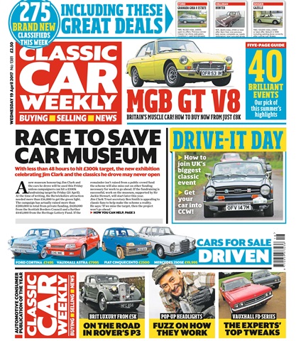 Classic Car Weekly issue 19th April 2017