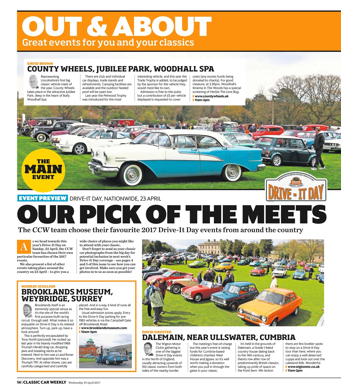 Classic Car Weekly Preview Pages